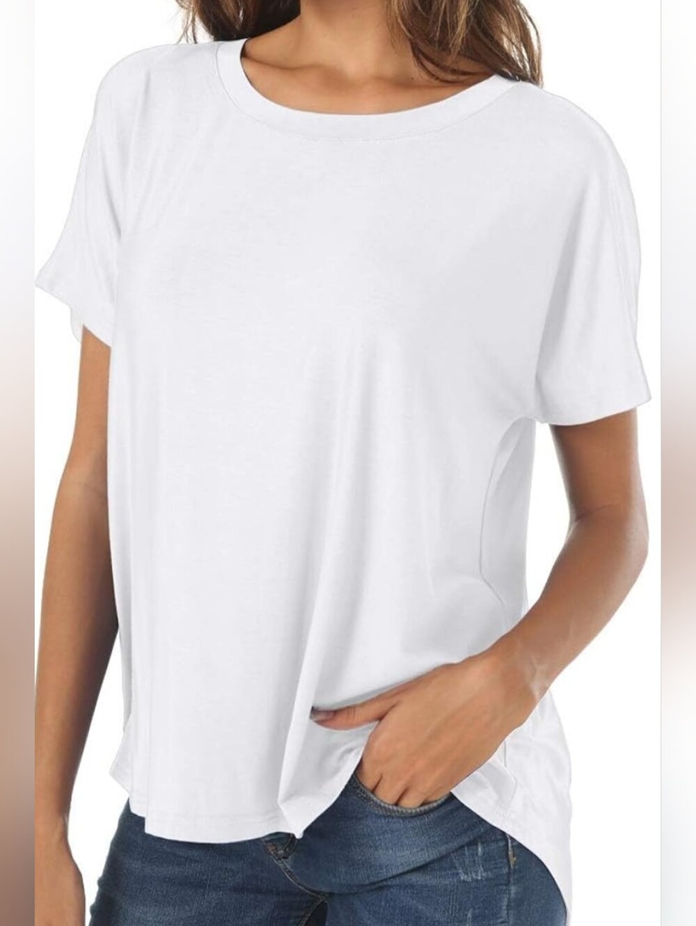 NWT White Short Sleeve Casual Shirt